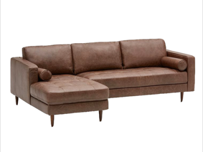 Ghế sofa bọc da góc L sang trọng SFL-07