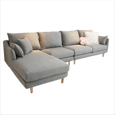 Ghế sofa bọc vải góc L sang trọng SFL-08