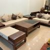 Sofa gỗ chân choái hàng đẹp