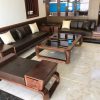 Sofa Gỗ Phòng Khách Tự Nhiên Gỗ Thịt CA13n