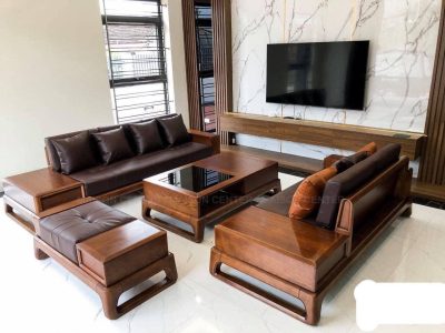 Mẫu Sofa Gỗ Phòng Khách new CA05