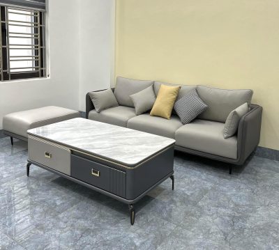 Sofa văng phòng khách chữ U